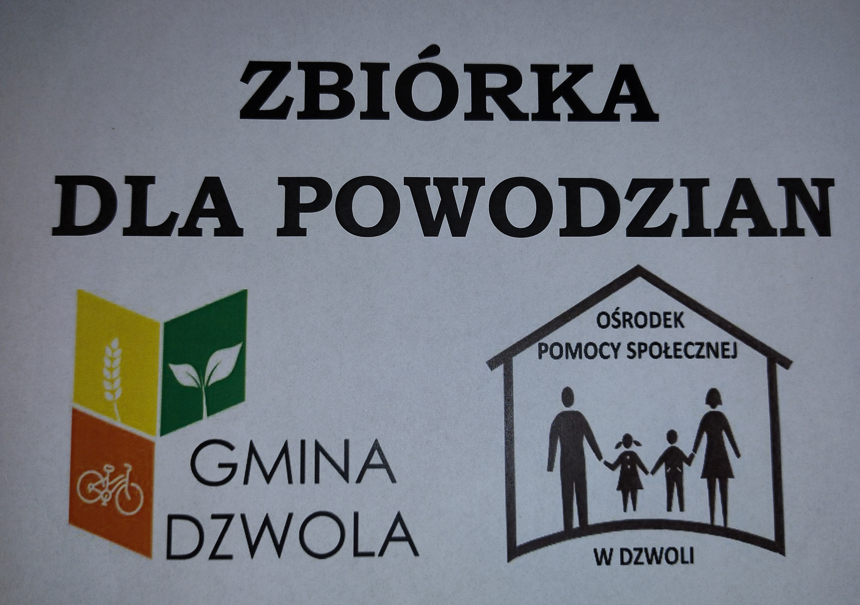 Zbiórka dla Powodzian