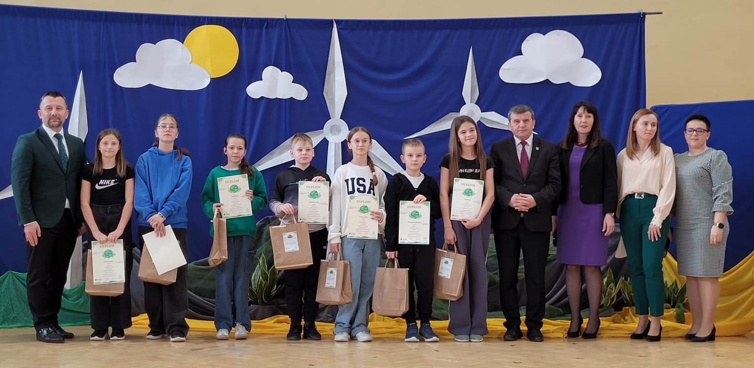 Uroczyste wręczenie nagród za konkursy ekologiczne